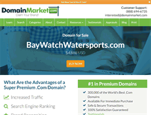 Tablet Screenshot of baywatchwatersports.com